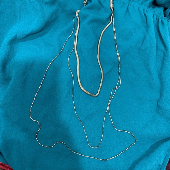 Necklaces silver golden pearls - Picture 7 of 10